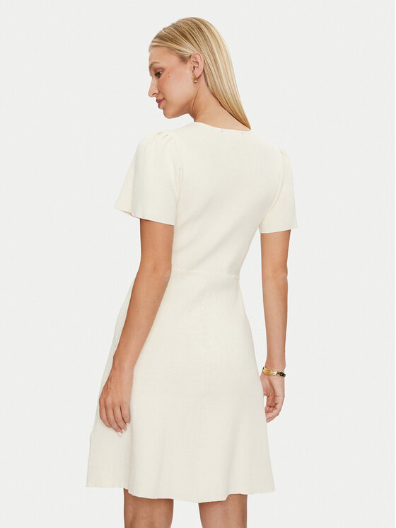 DKNY DKNY Haljina za svaki dan DD4EN992 Bež Slim Fit