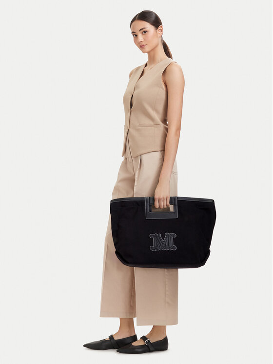 Max Mara Beachwear Geantă 2616511039650 Negru