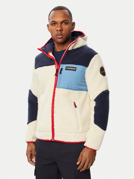 Napapijri Napapijri Polar Yupik NP0A8AZX Crem Regular Fit