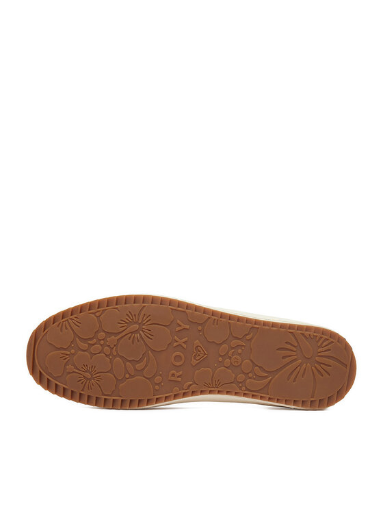 Roxy Roxy Tenisówki CWBEOB-HRY25626-1 Écru
