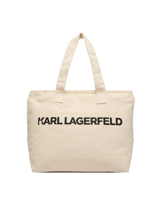 KARL LAGERFELD KARL LAGERFELD Käekott B2W50099 Kreemjas
