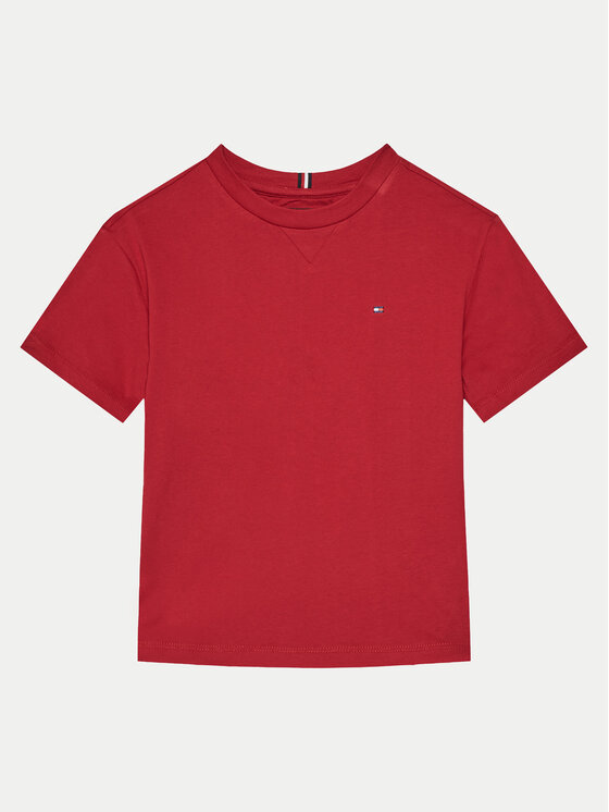 Tommy Hilfiger Tommy Hilfiger Футболка KB0KB09601 S Червоний Regular Fit