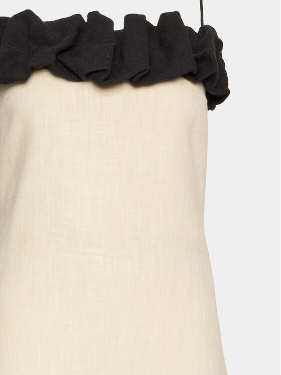 Undress Code Undress Code Vestito da giorno Ciao Bella 554 Beige Regular Fit
