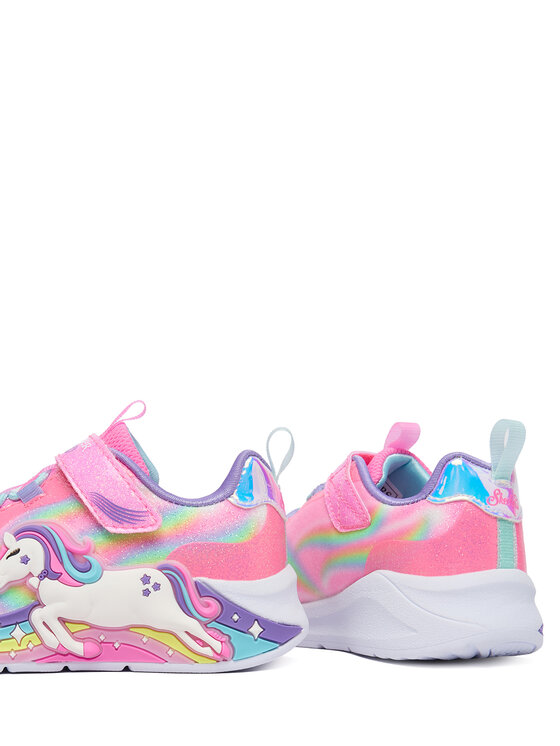 Skechers Skechers Tossud S-Lights - Unicorn Chaser 302298N/PKMT Roosa