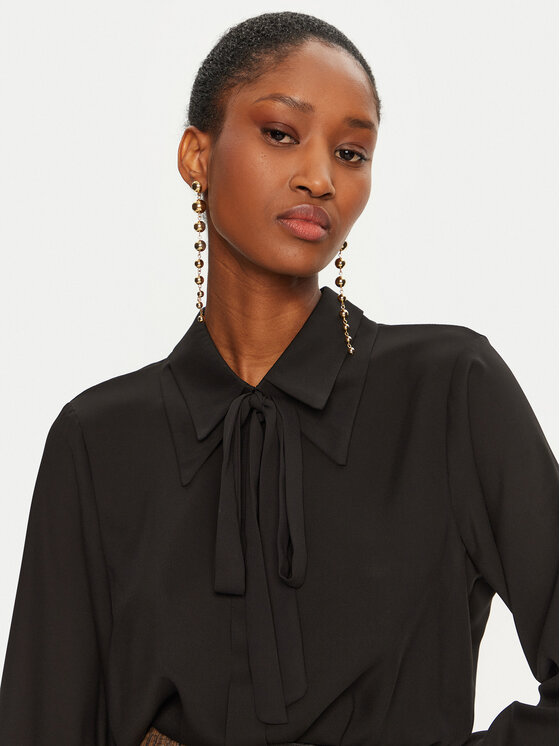 Rinascimento Rinascimento Bluse CFC0121844003 Schwarz Regular Fit