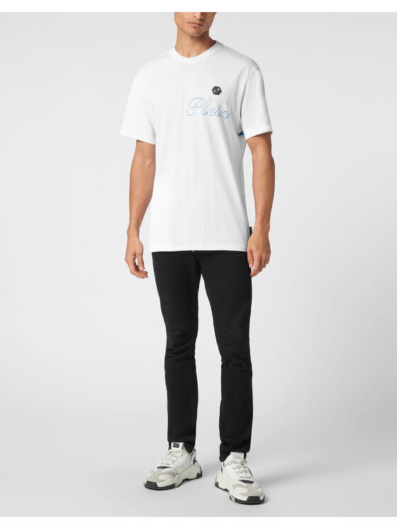 PHILIPP PLEIN PHILIPP PLEIN T-shirt 21101 Bianco Regular Fit