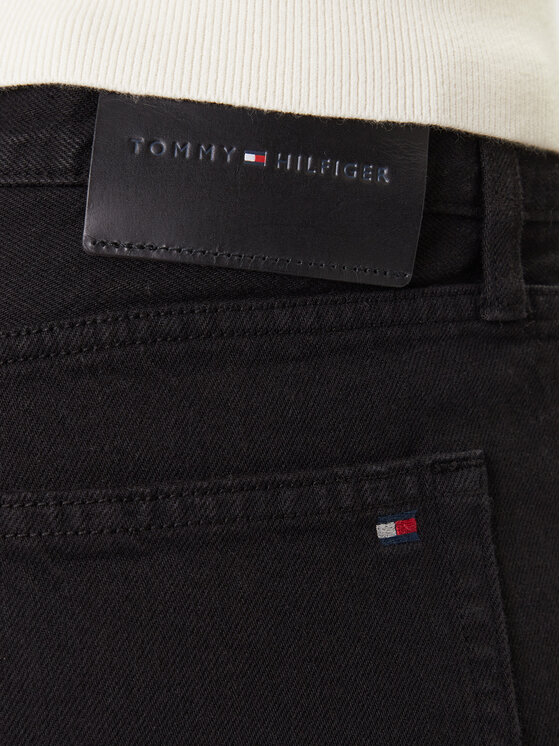 Tommy Hilfiger Tommy Hilfiger Traperice Dover MW0MW42810 Crna Straight Fit