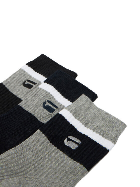 G-Star Raw G-Star Raw Lange Socken CEO_LA_G-STAR_20258_Z_AW25 (3-PACK) Bunt
