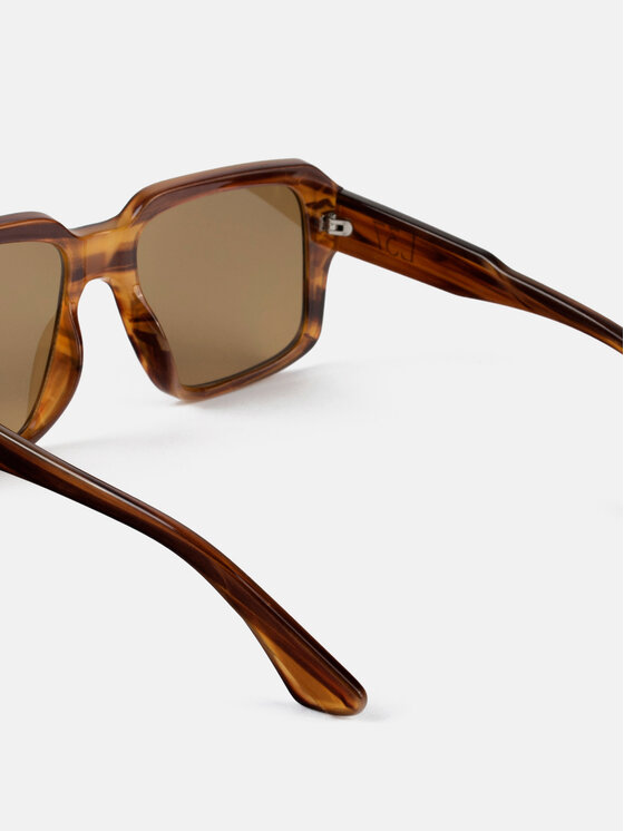 L37 L37 Okulary przeciwsłoneczne SUNGLASSES NO. 19573 Brązowy