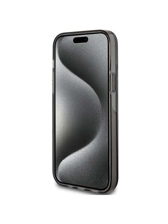 Guess Guess Etui na telefon Apple iPhone 15 Plus Czarny
