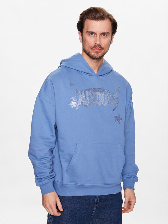 Mindout Mindout Majica dugih rukava Starlight S2023-1 Plava Regular Fit