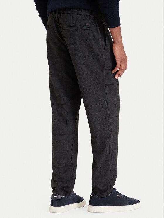 BOSS BOSS Чіноси 50571678 Чорний Tapered Fit