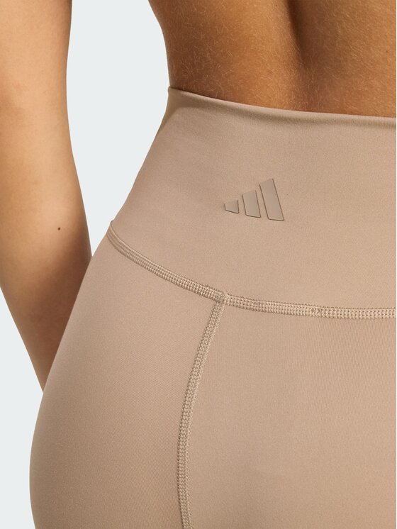 adidas adidas Legginsy 147953 Brązowy Fitted Fit