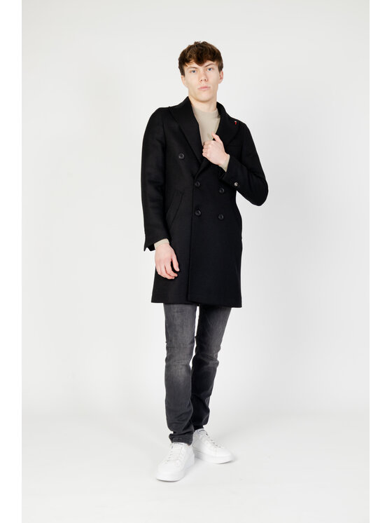 Mulish Mulish Płaszcz CPS-7007 Czarny To Fit