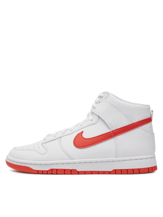 Nike Nike Sneakersy Dunk Hi Retro DV0828 100 Biały