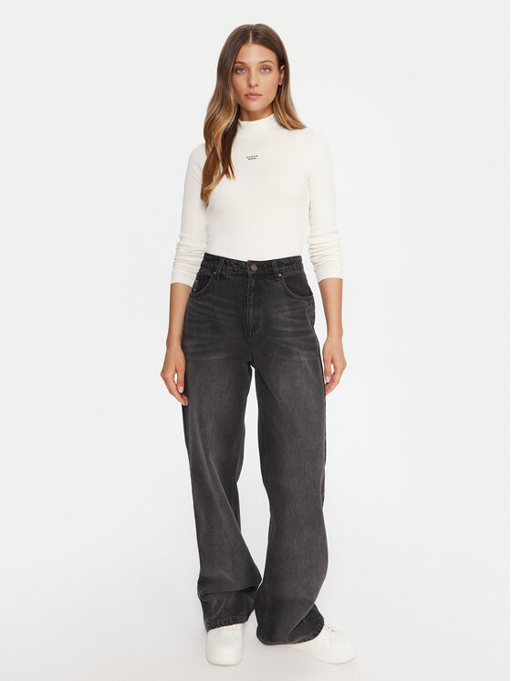Guess Jeans Guess Jeans Rolák W5BP23 KA0H1 Béžová Slim Fit