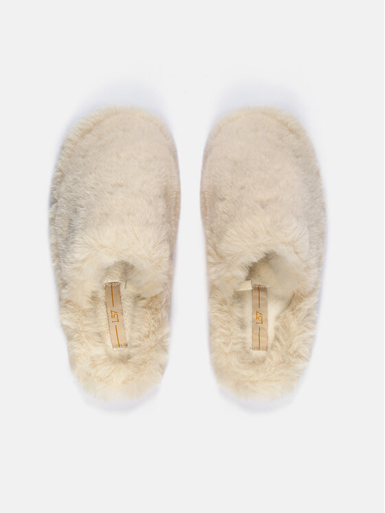L37 L37 Pantofole LITTLE FLUFFY CLOUDS Beige