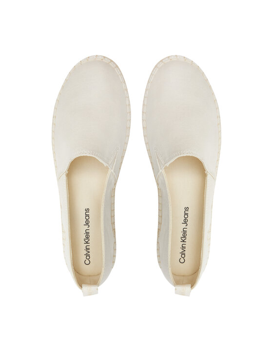 Calvin Klein Jeans Calvin Klein Jeans Espadrillas Platform Espadrille Ml Btw YW0YW01378 Écru