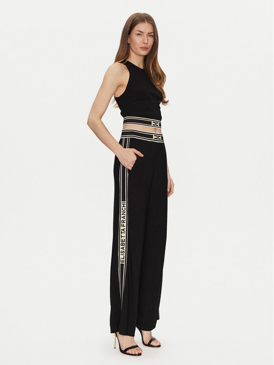 Elisabetta Franchi Elisabetta Franchi Top TK-39S-51E2 Negru Slim Fit
