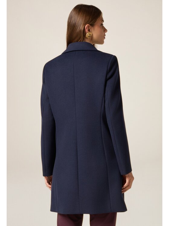 Oltre Oltre Cappotto invernale 8723R001290N034 Blu Regular Fit