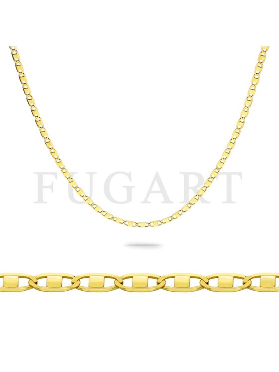Fugart Fugart Naszyjnik Złoty łańcuszek Gucci 50 cm FUG1-26-L00043-2 Złoty