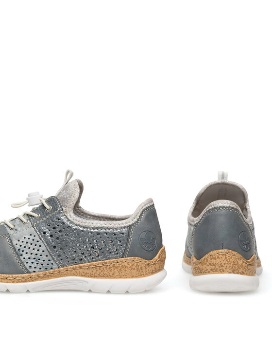 Rieker Rieker Halbschuhe N4255-12 Grau
