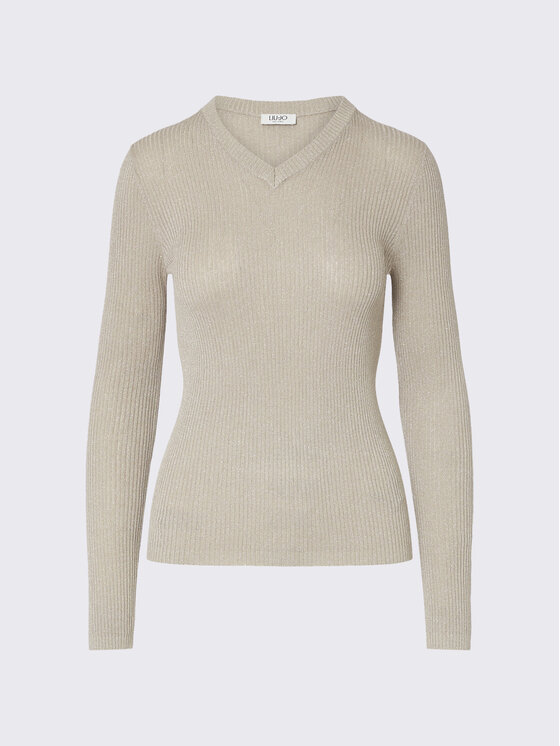Liu Jo Liu Jo Maglione WF6416MS46JA4357 Beige Regular Fit