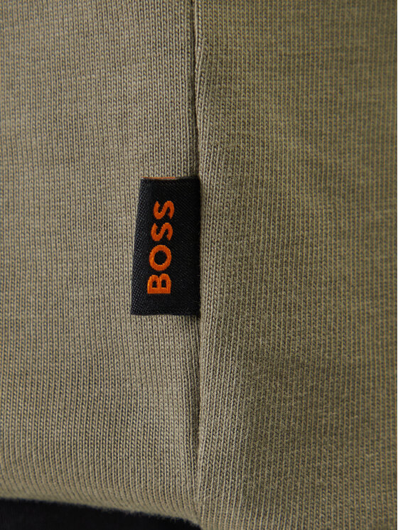 BOSS BOSS T-Shirt Te_Wagon 50546958 Zielony Relaxed Fit
