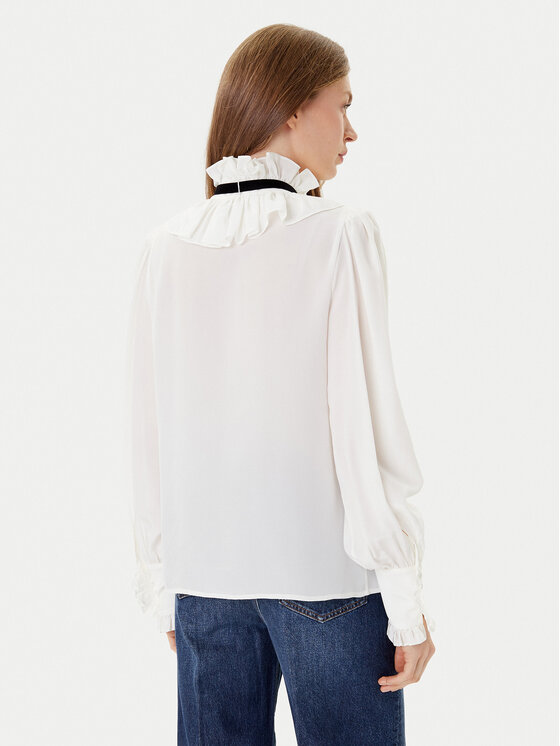 Luisa Spagnoli Luisa Spagnoli Hemd Lento 542516 Écru Regular Fit