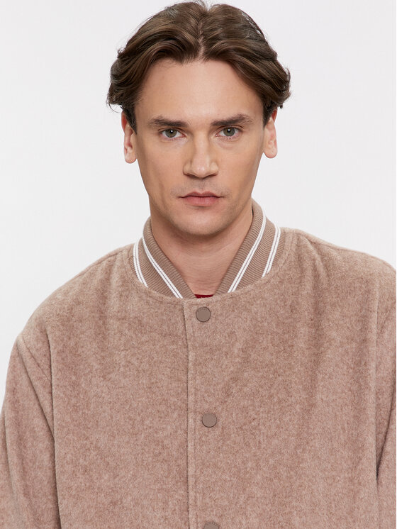 Guess Guess Яке бомбър Logo M4RL39 WFWS2 Бежов Regular Fit