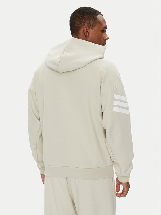 adidas adidas Majica dugih rukava Future Icons 3-Stripes JW7099 Bež Regular Fit