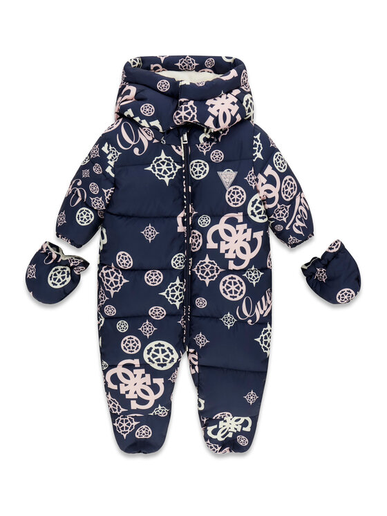Guess Guess Tuta da neve H6BG02 W4053 Blu scuro Regular Fit