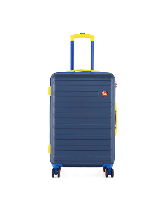Semi Line Semi Line Mittlerer Koffer T5847-2 Dunkelblau