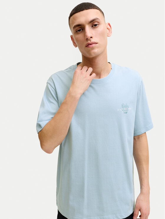 Jack & Jones Jack & Jones Majica Corals Tee 12288345 Modra Regular Fit