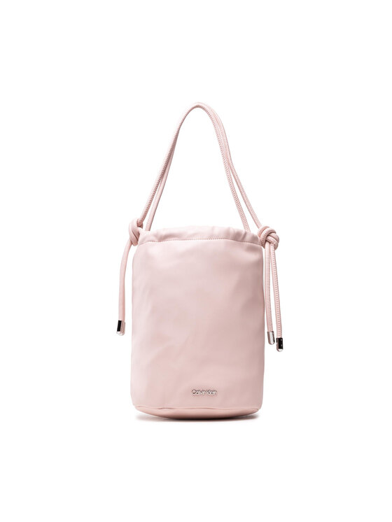 Geantă Calvin Klein Roped Bucket Bag K60K609003 Roz