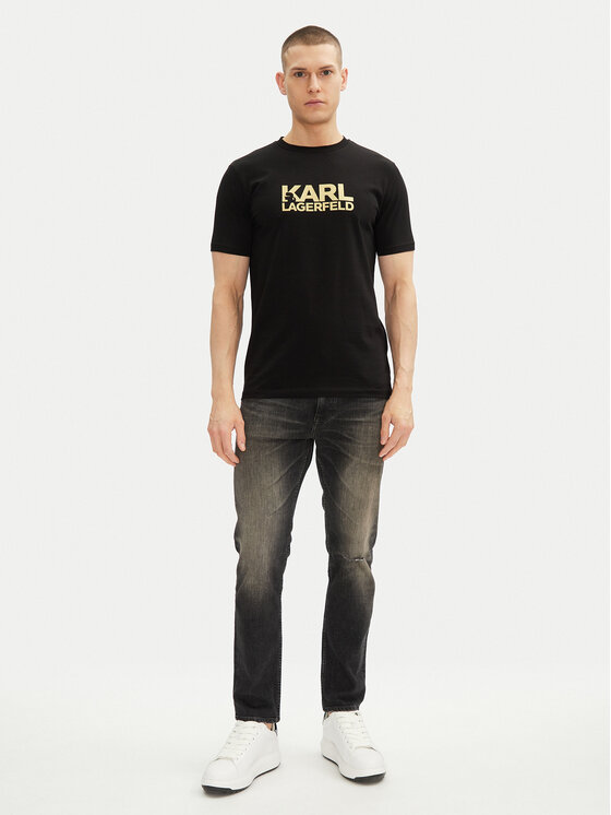 KARL LAGERFELD KARL LAGERFELD T-shirt 755087 552235 Nero Regular Fit