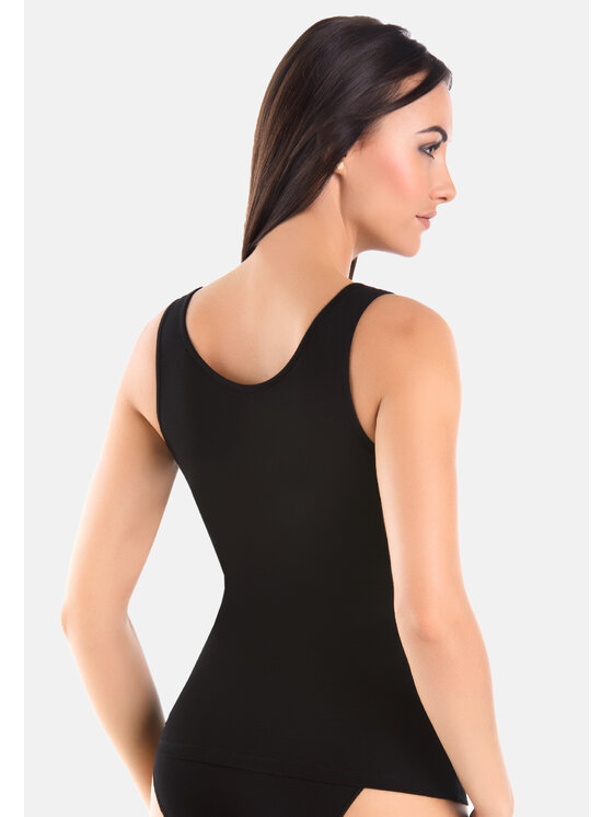 Teyli Teyli Top 418 Czarny Standard Fit