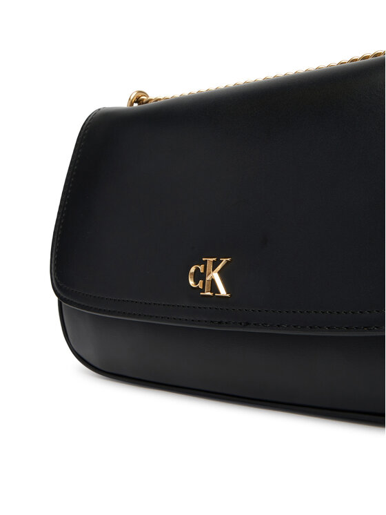 Calvin Klein Calvin Klein Soma Ck Convertible Chain Medium Bag LV04F3171G Melns