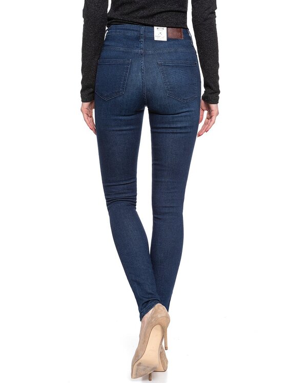 Mustang Mustang Jeansy ZOE SUPER SKINNY Niebieski Skinny Fit