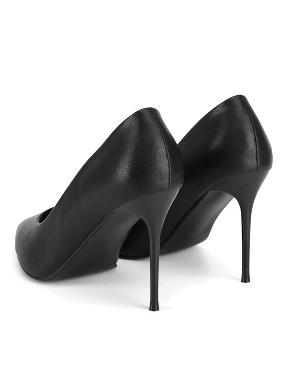 DeeZee DeeZee Pantofi cu toc subțire KX2306213 Negru