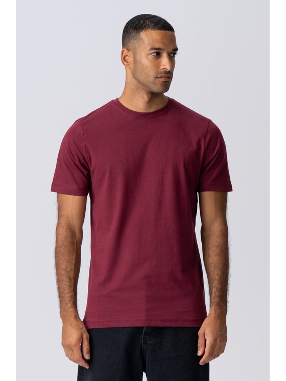 TeeShoppen TeeShoppen T-Shirt Organiczna koszulka Czerwony Regular Fit