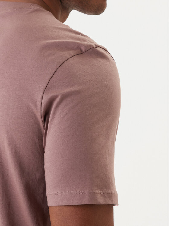 HUGO HUGO T-shirt Dero222 50466158 Beige Regular Fit