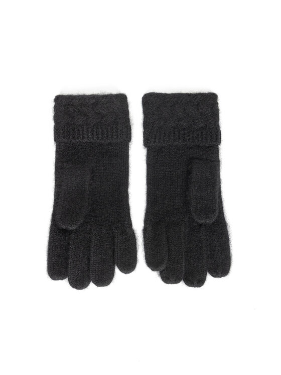 Deni Cler Milano Deni Cler Milano Rękawiczki Damskie T-DC-L51D-E5-85-90-1 Czarny