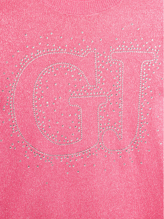 Guess Guess Sweter J4YR00 Z3FP0 Różowy Regular Fit