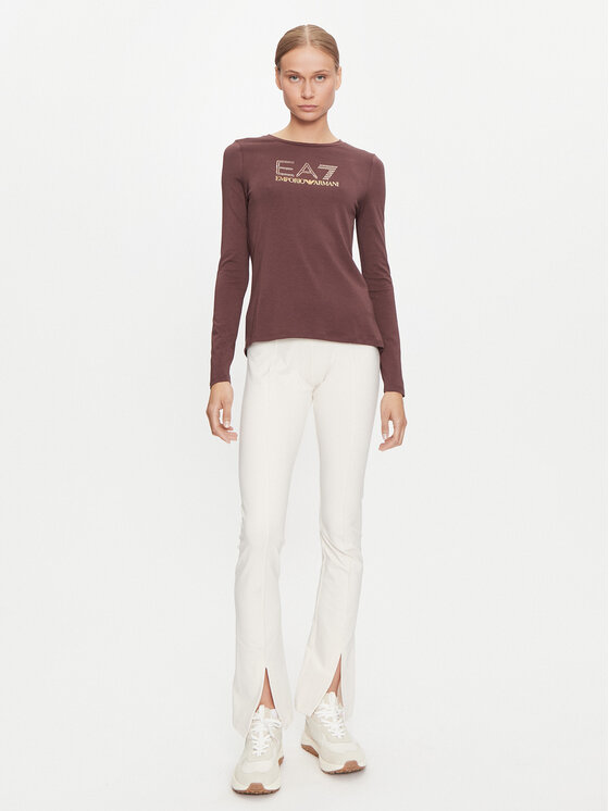 EA7 Emporio Armani EA7 Emporio Armani Штани з тканини 6DTP73 TJQFZ Écru Regular Fit