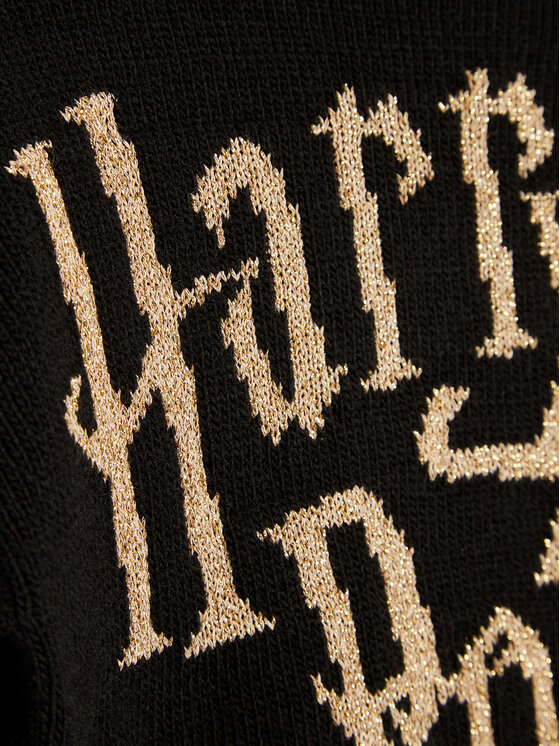 United Colors Of Benetton United Colors Of Benetton Пуловер HARRY POTTER 1176Q100G Черен Regular Fit