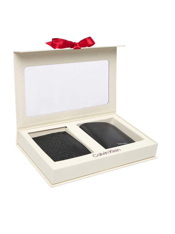 Calvin Klein Calvin Klein Poklon set Bifold/Cardcase LV14D0006G Crna