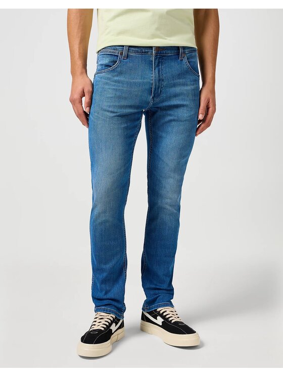 Wrangler Wrangler Jeansy GREENSBORO Niebieski Straight Leg