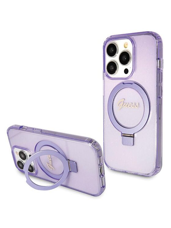 Etui na telefon Guess, Fioletowe, iPhone 13 Pro Max