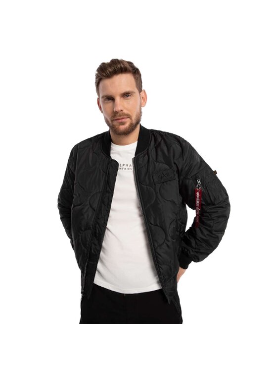 Alpha Industries Alpha Industries Kurtka przejściowa MA-1 ALS 136135-03 Czarny Classic Fit